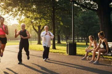 Regelmäßige Bewegung fördert die Gesundheit